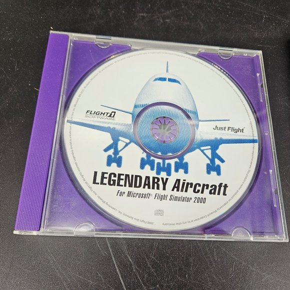Microsoft Legendary Aircraft Suite Flight Simulator 2000 PC CD Disc Handbook - Picture 2 of 6